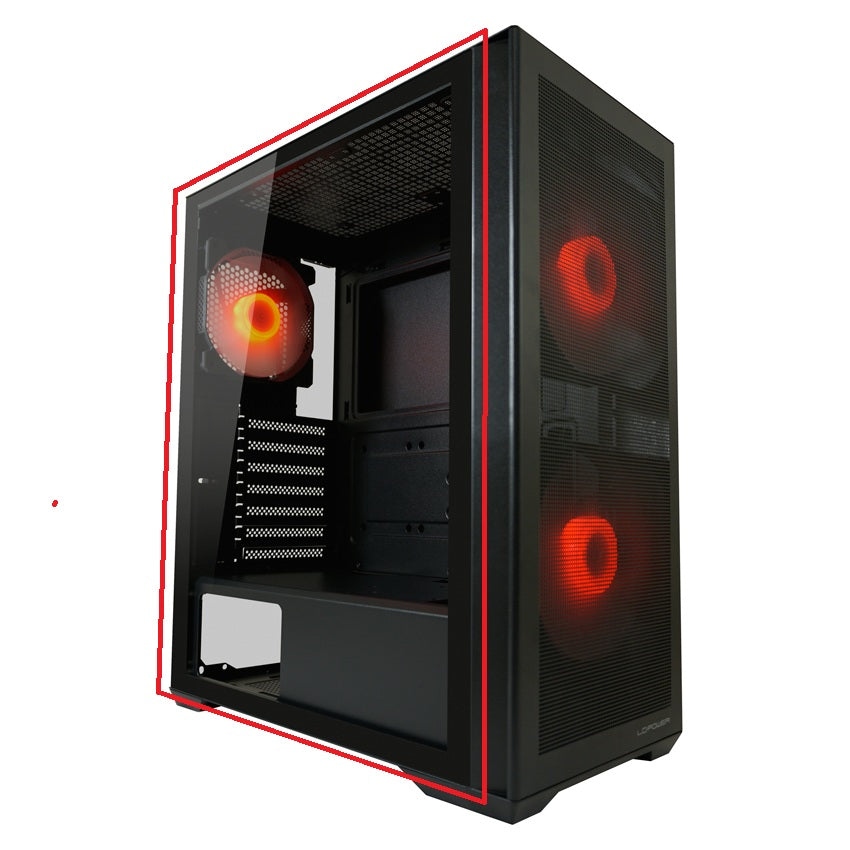 LC-717B-ON Replacement Side Panel Glass