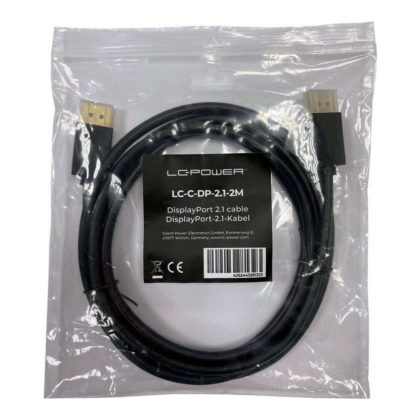 LC-C-DP-2.1-2M - DisplayPort 2.1 cable