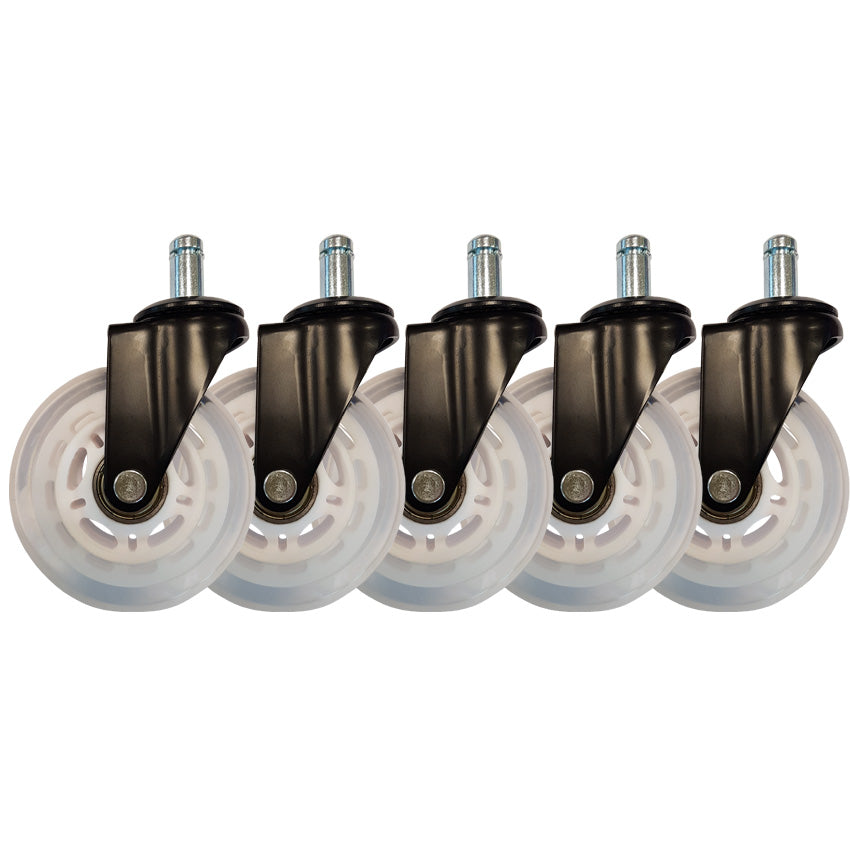 Chair casters LC-CASTERS-7BW-SPEED