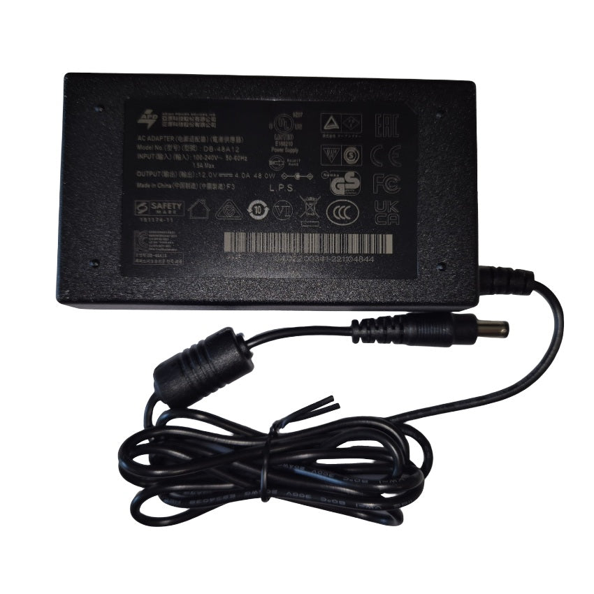 Replacement External Monitor Power Supply OUTPUT 12V / 4.0A / 48Watt / Plug 5.5x2.5