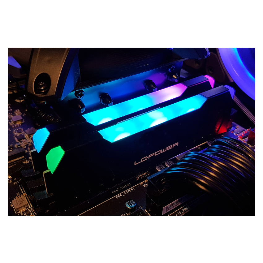 LC-RAM-DDR4-3600-RGB-16GB-KIT - Arbeitsspeicher DDR4 16GB Kit (2x 8GB) RGB LED