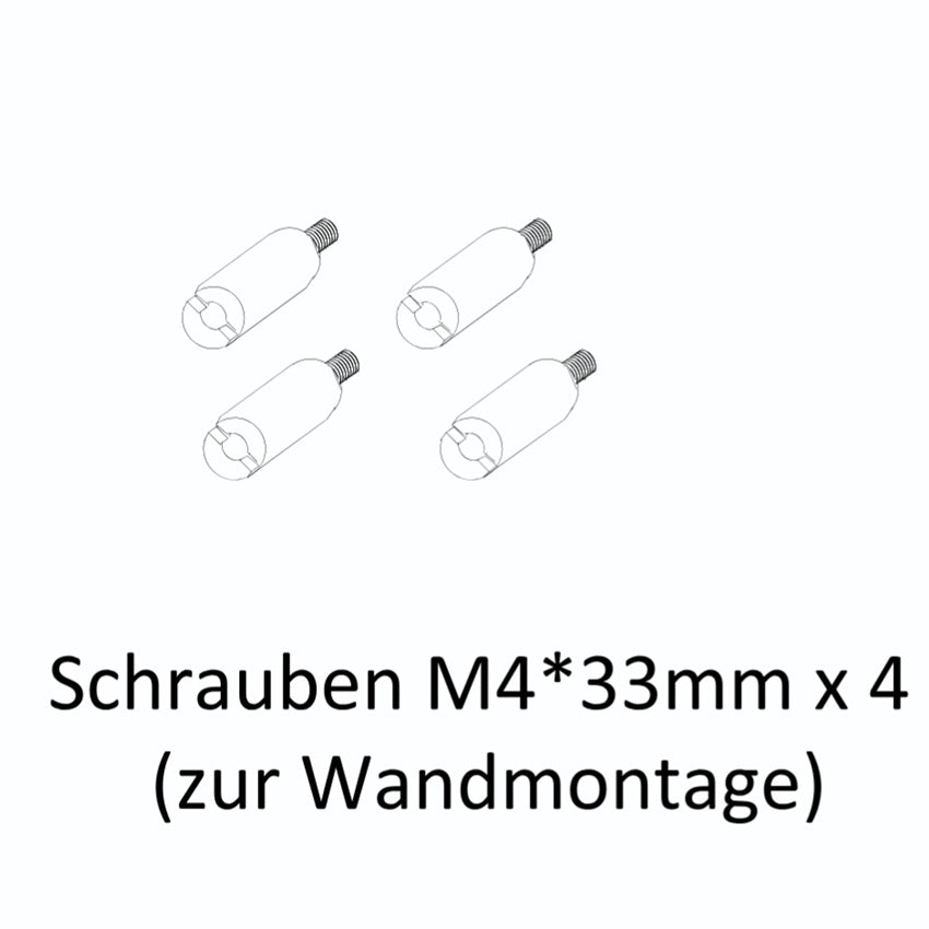 Monitor VESA Montage Adapter Schrauben 33mm