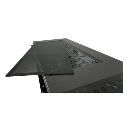 LC-Power LC-709B-ON Solar System X – Schwarzes ATX Gaming Gehäuse mit ARGB Lüfter