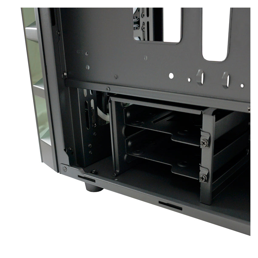 LC-Power LC-709B-ON Solar System X – Schwarzes ATX Gaming Gehäuse mit ARGB Lüfter