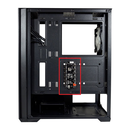 LC-717B/W-ON Ersatz ARGB HUB Platine