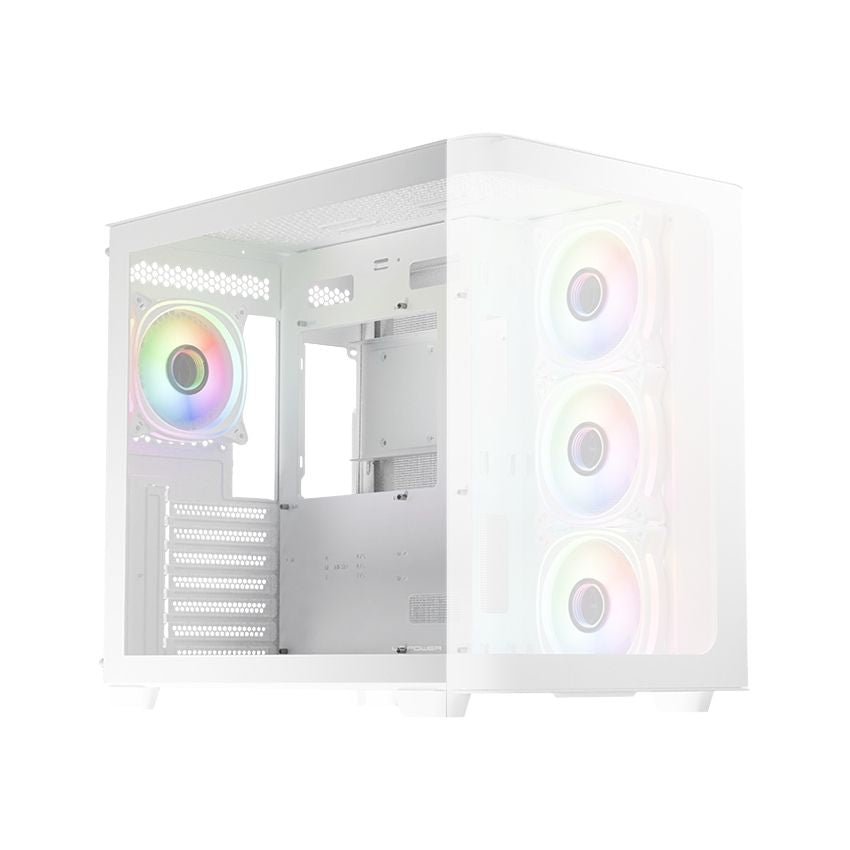 LC-8001W/B – Glass side panel