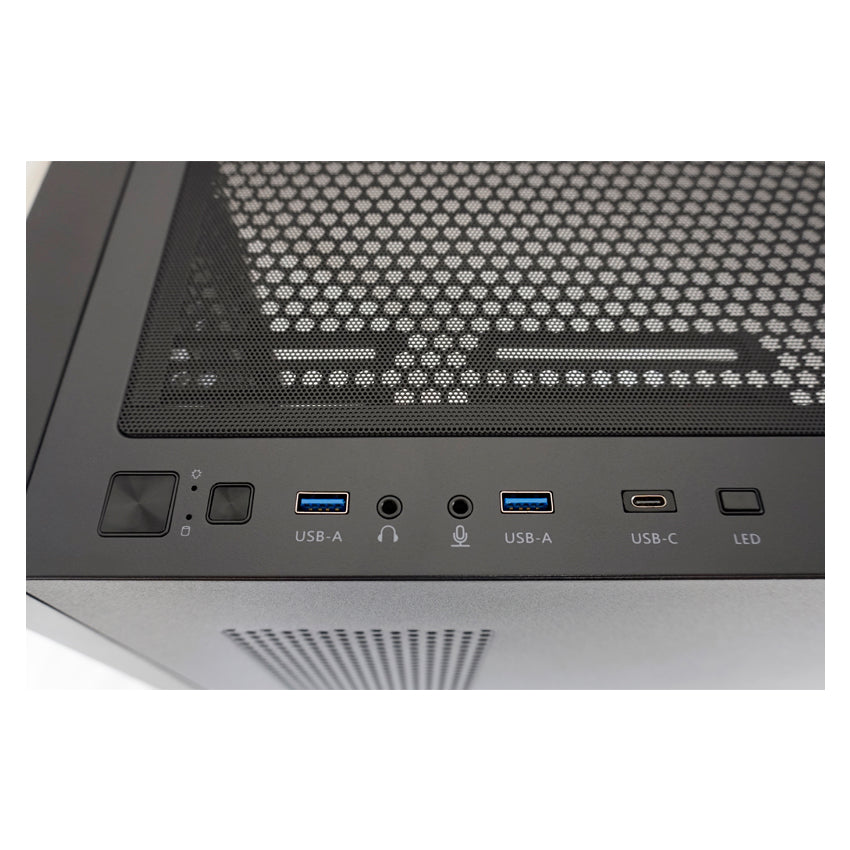 LC-Power LC-804B-ON Obsession_X | ATX Gaming Midi-Tower Schwarz ARGB & USB-C