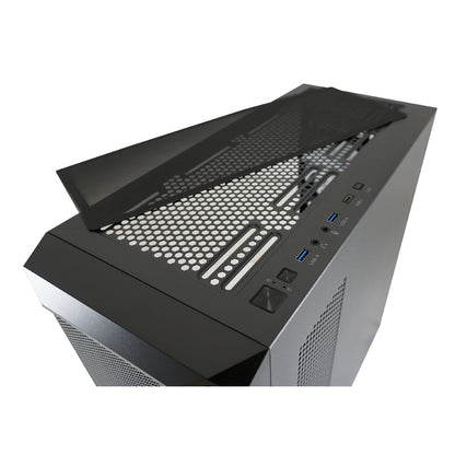 LC-Power LC-804B-ON Obsession_X | ATX Gaming Midi-Tower Schwarz ARGB & USB-C