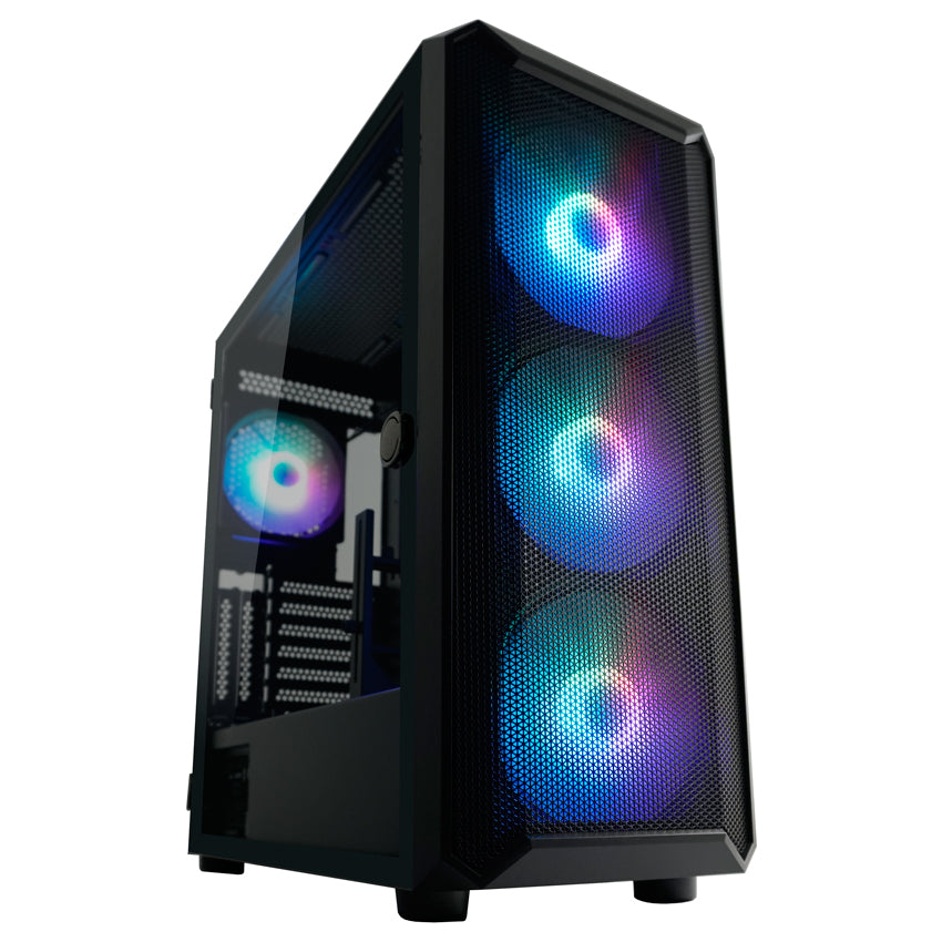 LC-Power LC-804B-ON Obsession_X | ATX Gaming Midi-Tower Schwarz ARGB & USB-C