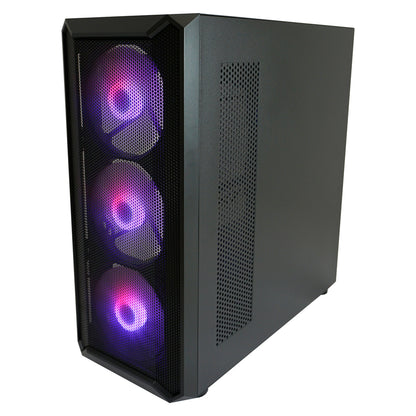 LC-Power LC-804B-ON Obsession_X | ATX Gaming Midi-Tower Schwarz ARGB & USB-C