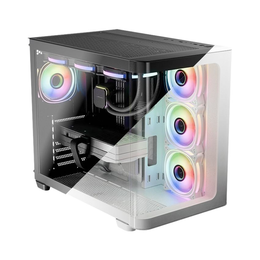 LC-8001W/B – Glas-Frontpanel