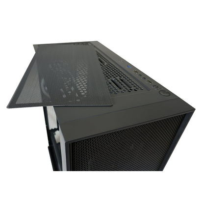 LC-Power Gaming 802 Wanderer_X Series | ATX Gaming Gehäuse Mesh, Glas und ARGB