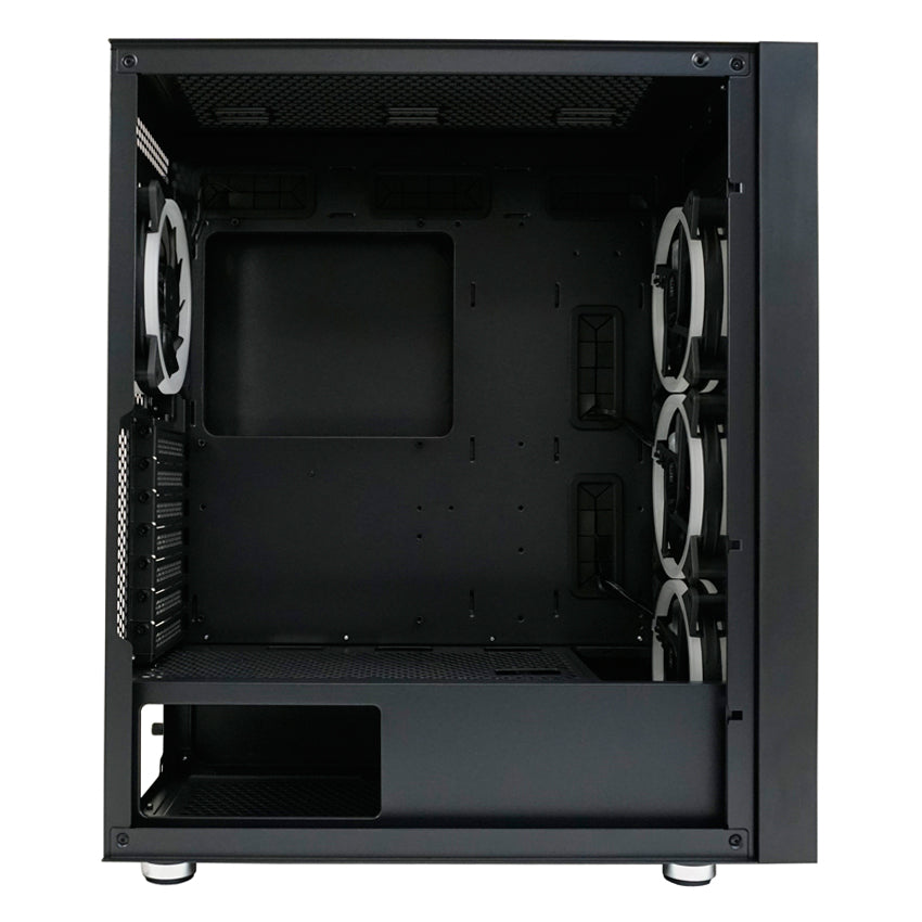 LC-Power Gaming 802 Wanderer_X Series | ATX Gaming Gehäuse Mesh, Glas und ARGB