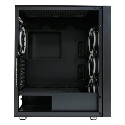 LC-Power Gaming 802 Wanderer_X Series | ATX Gaming Gehäuse Mesh, Glas und ARGB