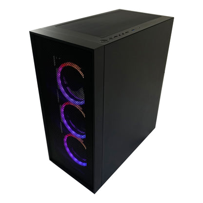 LC-Power Gaming 802 Wanderer_X Series | ATX Gaming Gehäuse Mesh, Glas und ARGB
