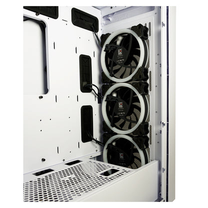 LC-Power Gaming 802 Wanderer_X Series | ATX Gaming Gehäuse Mesh, Glas und ARGB