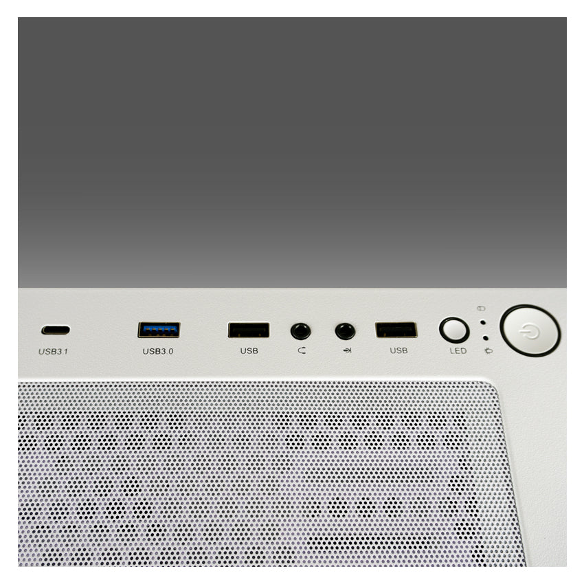 LC-Power Gaming 802 Wanderer_X Series | ATX Gaming Gehäuse Mesh, Glas und ARGB
