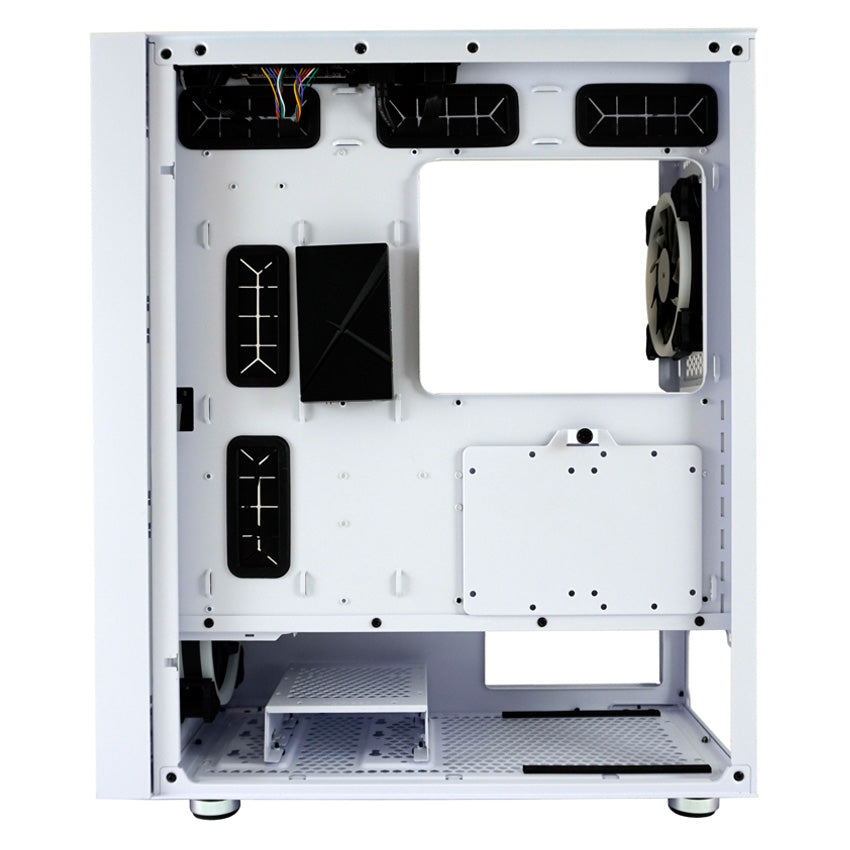 LC-Power Gaming 802 Wanderer_X Series | ATX Gaming Gehäuse Mesh, Glas und ARGB