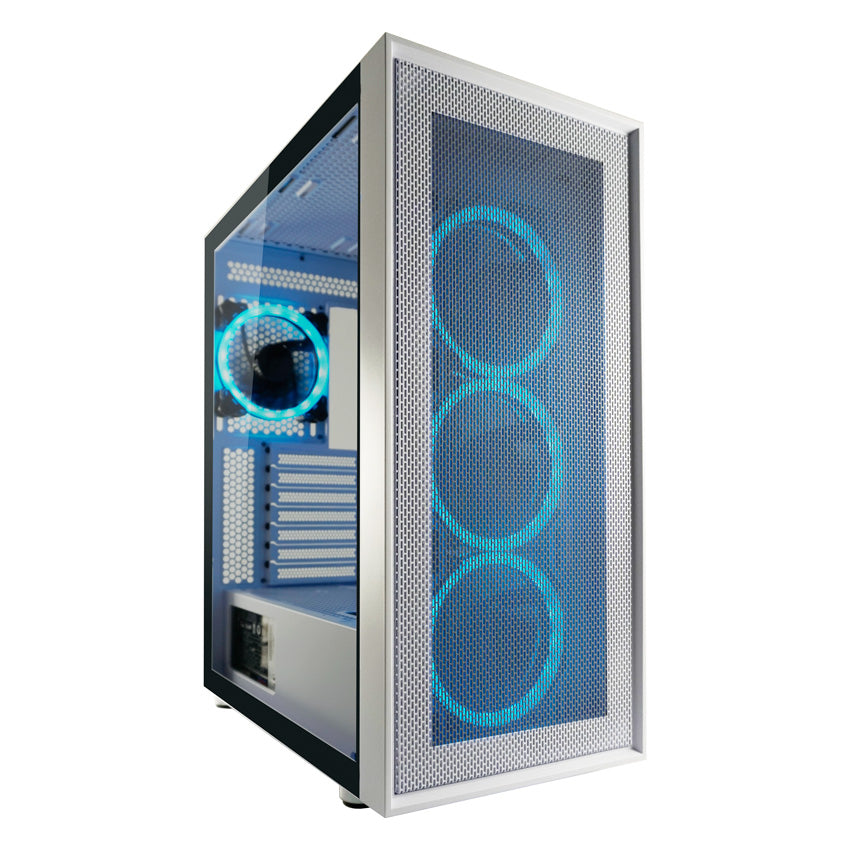 LC-Power Gaming 802 Wanderer_X Series | ATX Gaming Gehäuse Mesh, Glas und ARGB