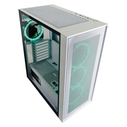 LC-Power Gaming 802 Wanderer_X Series | ATX Gaming Gehäuse Mesh, Glas und ARGB