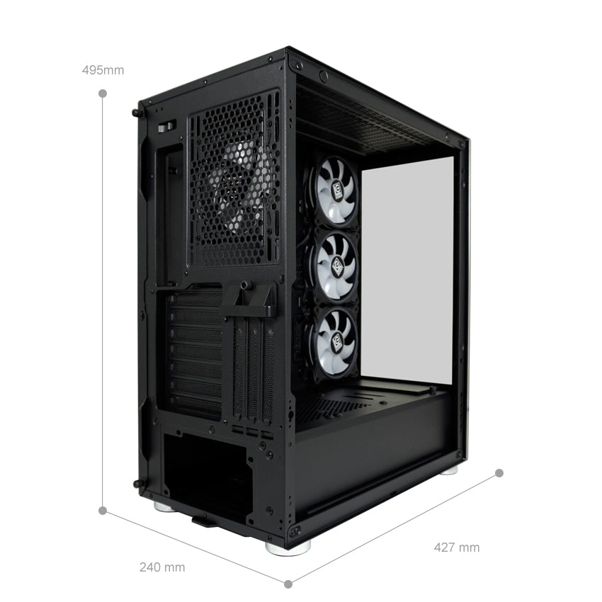 LC-Power LC-808B-ON Skylla_X | High-End ARGB Gaming Midi-Tower