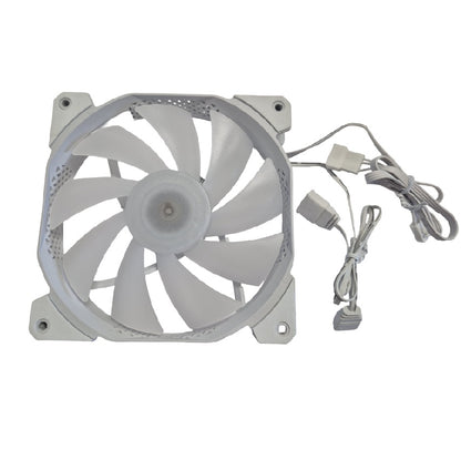 LC-717W-ON Ersatz ARGB 140mm Lüfter Weis