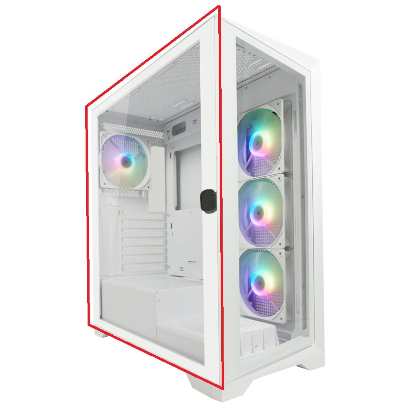 LC-806W-ON Replacement Side Panel Glass Door