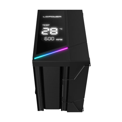 LC-Power LC-CC-120-DB6 DIGI CPU-Kühler | 230W TDP & Live Display