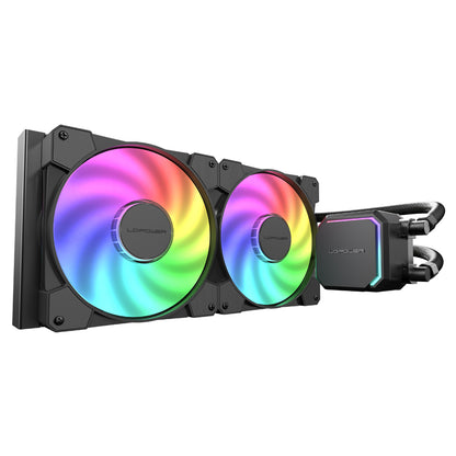 LC-CC-280-B-ARGB – JetFlow - AIO Liquid Cooling | 280 Watt | PWM | Intel & AMD | 280 mm
