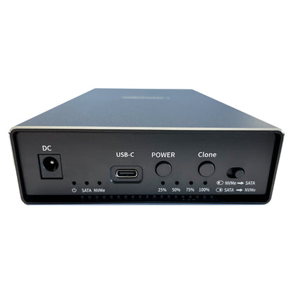 LC-Power LC-DOCK-C-35-M2 – USB-C docking station for 3.5" SATA HDD & NVMe M.2 SSD