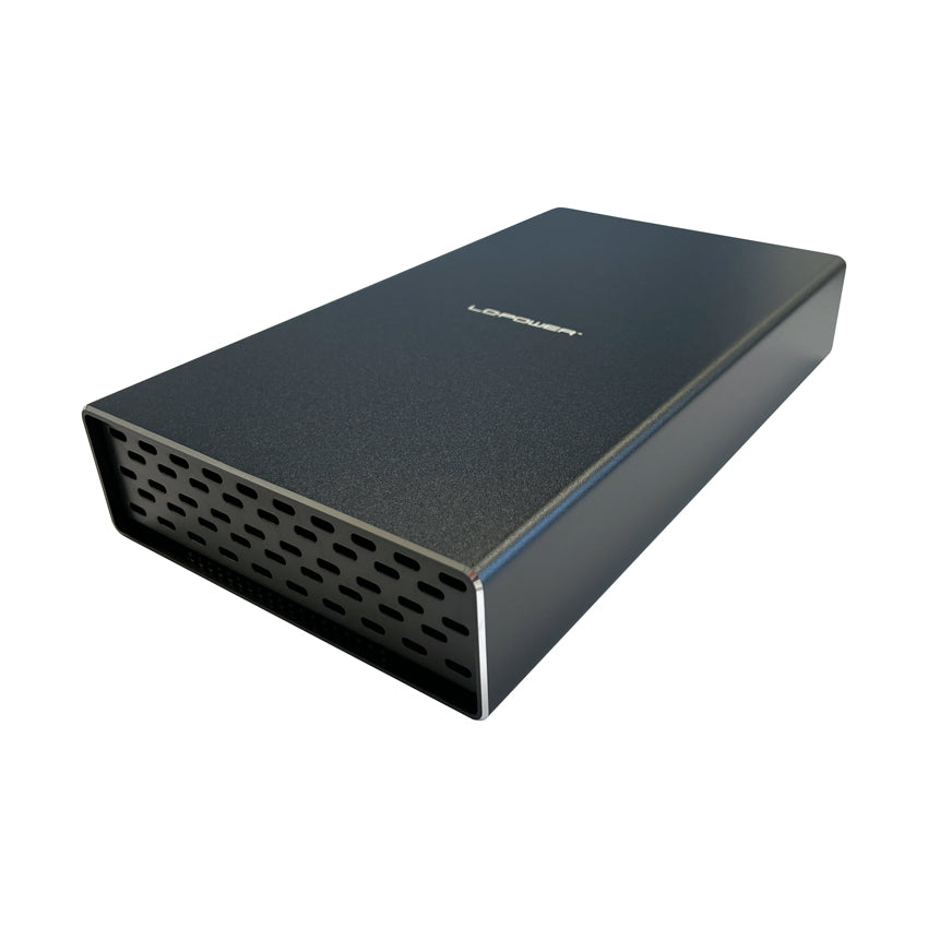LC-Power LC-DOCK-C-35-M2 – USB-C docking station for 3.5" SATA HDD & NVMe M.2 SSD
