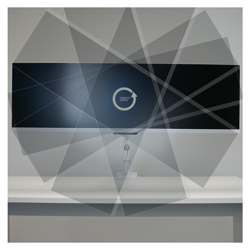 LC-EQ-A49W - FLEXX - Monitor desk mount up to 49 inches 