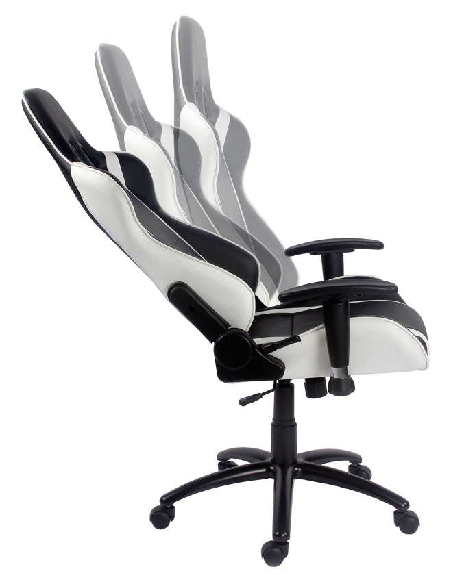 LC-GC-2 - Gaming-Stuhl - Schwarz-Weiß