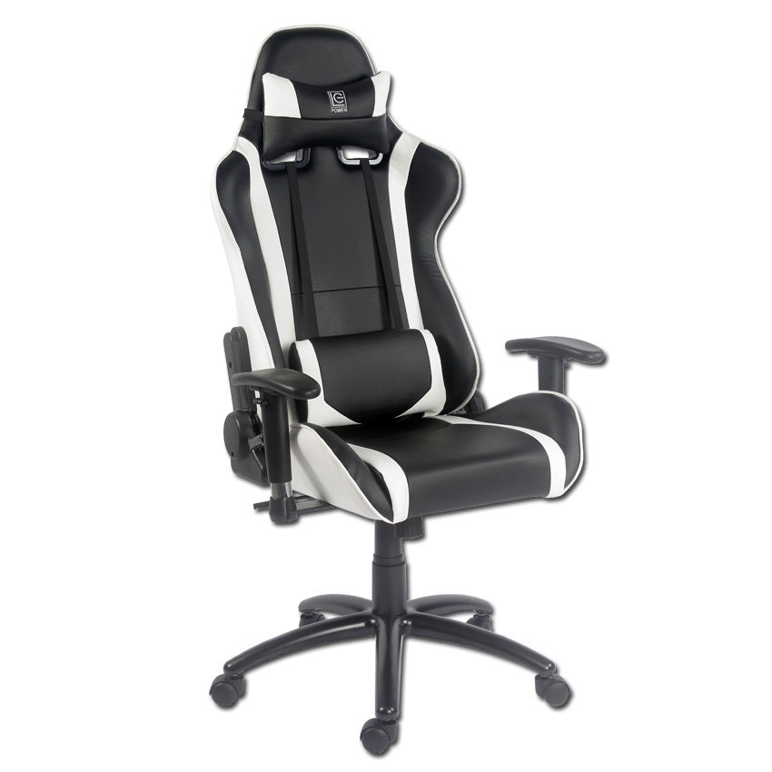 LC-GC-2 - Gaming-Stuhl - Schwarz-Weiß