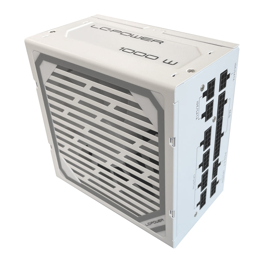 Refurbished LC1000MW V3.1 80+ Gold in Weiß - Super Silent Modular Serie - ATX Netzteil