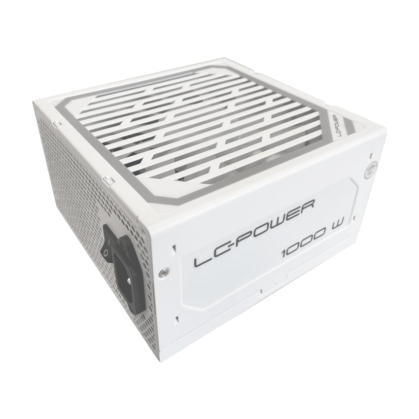 Refurbished LC1000MW V3.1 80+ Gold in Weiß - Super Silent Modular Serie - ATX Netzteil