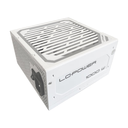 Refurbished LC1000MW V3.1 80+ Gold in Weiß - Super Silent Modular Serie - ATX Netzteil