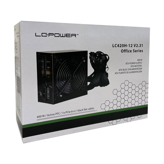 LC-Power LC420H-12 V2.31  - Office-Serie - 400 Watt und 120mm-Lüfter