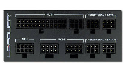LC-Power LC550 V2.31 - Platinum Series -550W Netzteil – 80+ Platinum, Vollmodular