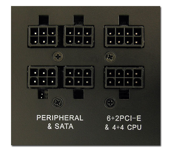LC-Power LC6460GP4 V2.4 - GP4 Series -460W Netzteil – 80+ Gold, Semi-Modular