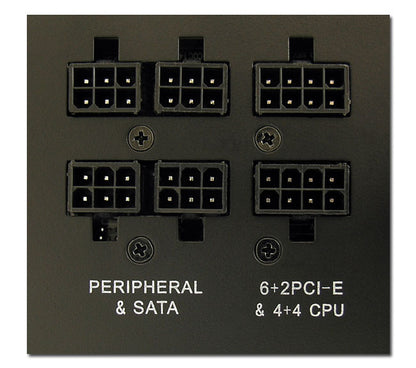 LC-Power LC6460GP4 V2.4 - GP4 Series -460W Netzteil – 80+ Gold, Semi-Modular