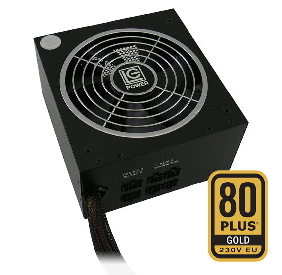 LC-Power LC6460GP4 V2.4 - GP4 Series -460W Netzteil – 80+ Gold, Semi-Modular