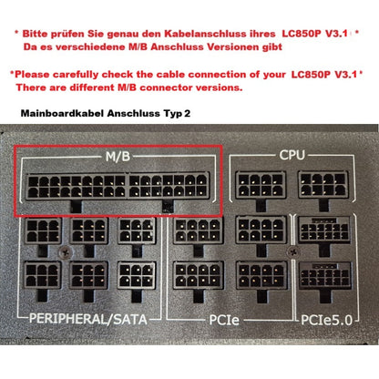 LC850P V3.1 Replacement Cable Set