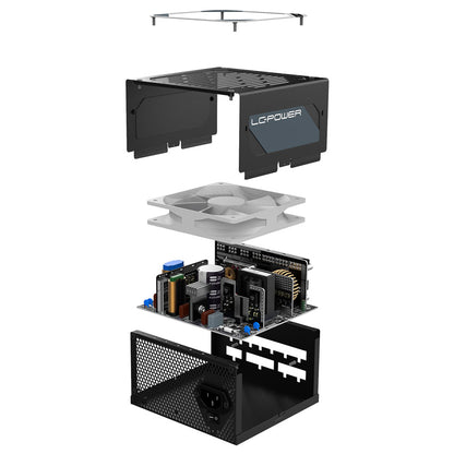 LC-Power LC6550M V2.31 Netzteil 550W 80+ Gold | Vollmodular