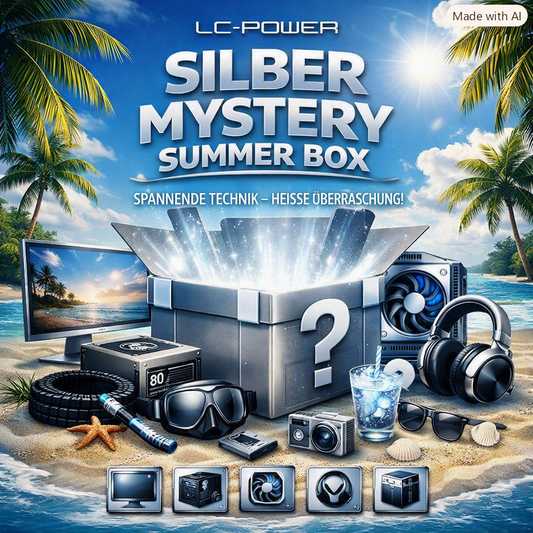 Mystery Summer by LC-Power Box Silber-M