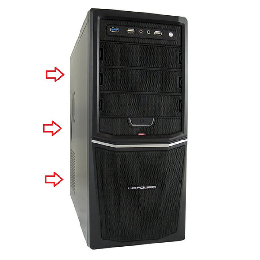 LC-924B-ON Ersatz Seitenteil (Links)
