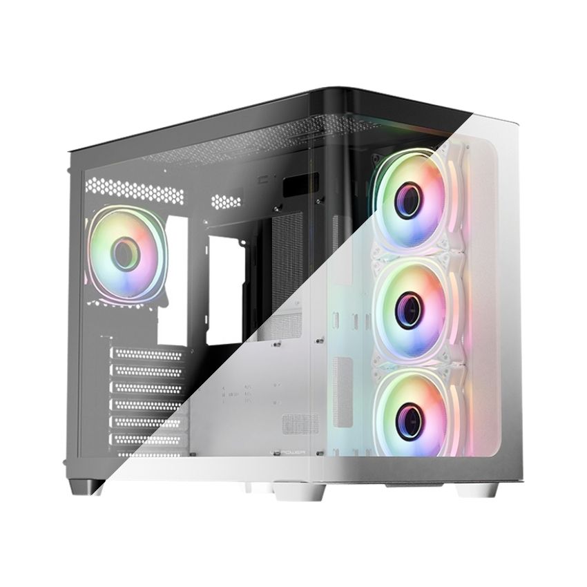 LC-8001W/B – Glass side panel